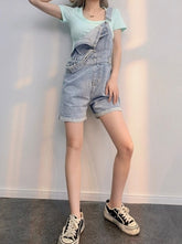 Vibing-Women's Strap Shorts